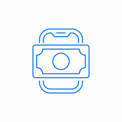 coffer safe icon sign vector