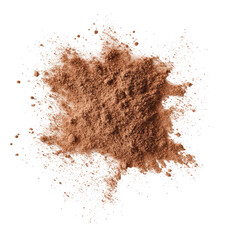 Abstract, brown, splatter, radial, design