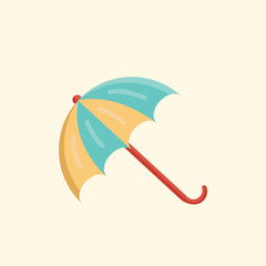 minimalist umbrella illustration