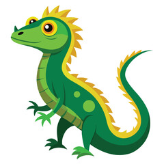lizard vector image on white background