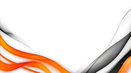 Naklejka premium Abstract Flowing Shapes