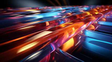3d render abstract multicolor spectrum background