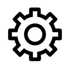 cogwheel configuration settings icon design