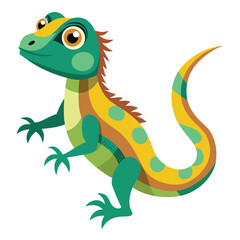 lizard vector image on white background
