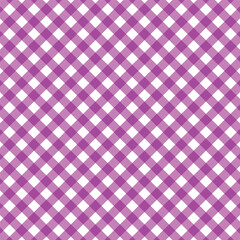 2 Color Horizontal, Vertical, Diagonal Plaid Seamless Pattern | Checkered Background Design for Fabric, Digital Print, Wallpaper and Textile