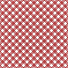 2 Color Horizontal, Vertical, Diagonal Plaid Seamless Pattern | Checkered Background Design for Fabric, Digital Print, Wallpaper and Textile