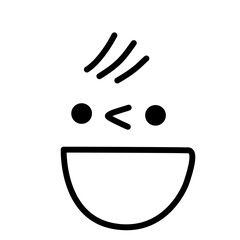 face shaped scribbles