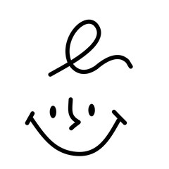 face shaped scribbles