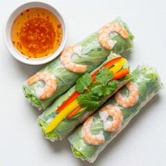 Fresh Spring Roll, Vietnamese Food