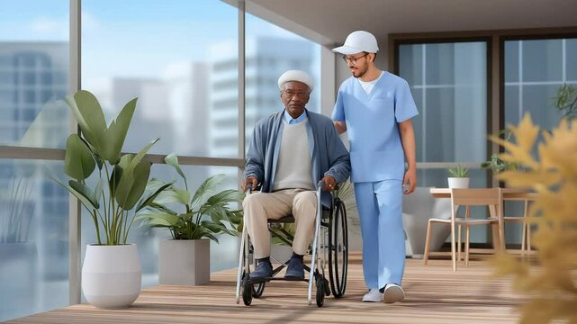 "Watch an occupational therapist expertly guide a patient through daily tasks for improved independence."