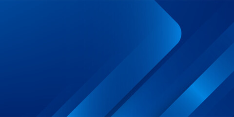 Abstract blue background with glowing geometric lines. Modern blue gradient square shape design. Futuristic technology concept. Suit for brochure, corporate, website, poster, banner, cover modern