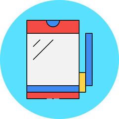 Smartphone single icon vector illustration
