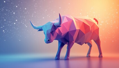 Taurus Horoscope Sign In Twelve Zodiac With Galaxy Stars: Exploring The Traits Of The Polygon Bull In Astrology And Mythology