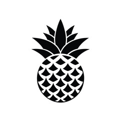 Obraz premium pineapple isolated on white background