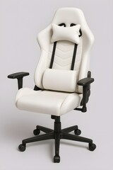 sedia da gaming bianca 