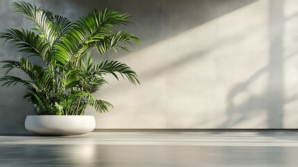Obraz premium Modern plant in a corner