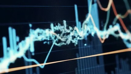 Dynamic Stock Market Data Display with Rising and Falling Trends Analysis - Powered by Adobe