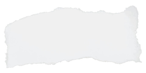 Obraz premium Clean-cut note shape with slightly jagged paper edge, great for presentation design, digital collage resources, website mockup layering, or printed vintage-style scrap elements