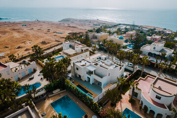 Luxury Coastal Villas Surrounded by Palm Trees in Mirleft Morocco Morocco May 29,2025
