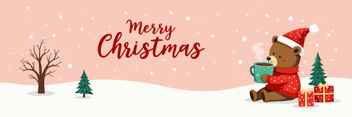 christmas music poster, christmas party poster, christmas poster background, santa poster, happy holidays poster, christmas poster greeting card, christmas, winter, holiday, landscape, illustration, x