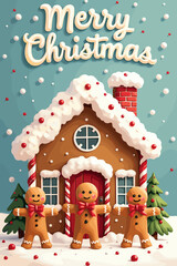 christmas music poster, christmas party poster, christmas poster background, santa poster, happy holidays poster, christmas poster greeting card, christmas, winter, holiday, landscape, illustration, x