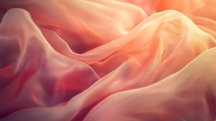 Obraz premium Soft, flowing fabric texture (1)