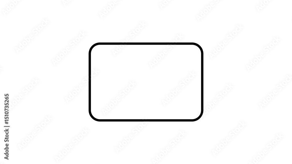Poster blank white button and card with modern calculator web design elements