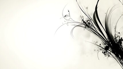 Abstract black and white design (8)