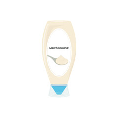 Mayonnaise Icon Vector Design. 