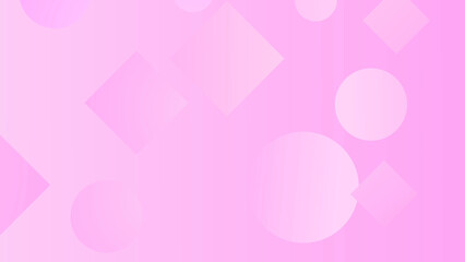 Bright pink gradient shapes wallpaper background cover banner design 4k backdrop