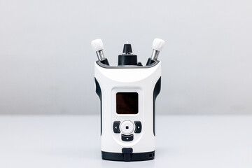 Portable tonometer for close-up intraocular pressure measurement on the table. Concept of...