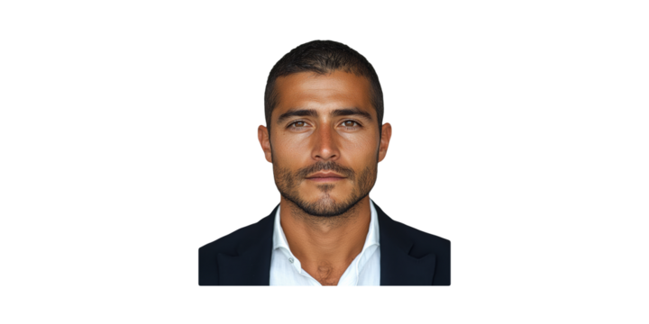 Professional Male Portrait In Business Attire. Confidence And Leadership Isolated On Transparent Background