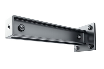 Obraz premium Modern bracket symbolizes structural integrity and secure support ensuring reliability and on transparent background