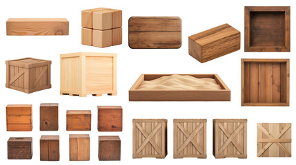 Wooden Boxes Present Multiple Storage Solutions Rustic Crates Offer Natural Packaging Options