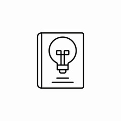 idea book icon sign vector