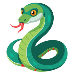 paithon vector image on white background