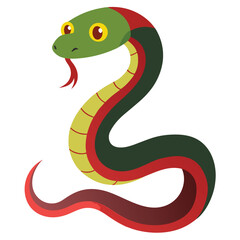 paithon vector image on white background