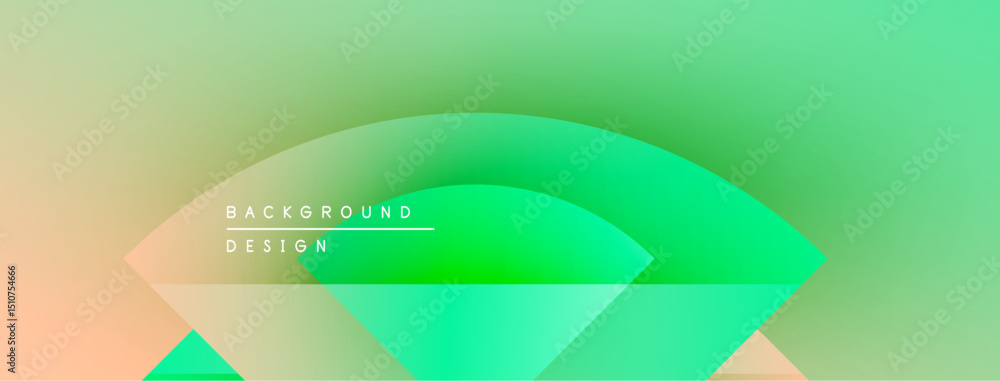 Leinwandbilder abstract gradient background. soft colors blend, creating modern visual effect. minimalist design wi