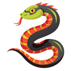 paithon vector image on white background