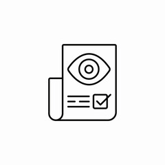 privacy policy icon sign vector
