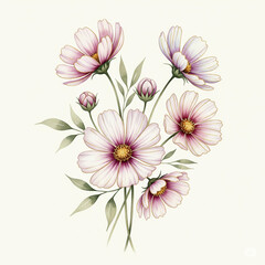 pink flower background