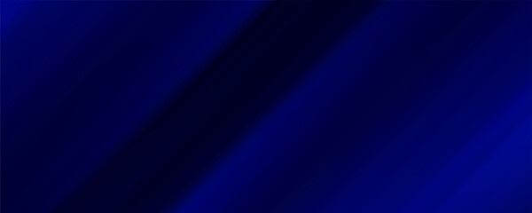 Dark blue background with abstract geometric elements. Wide banner.