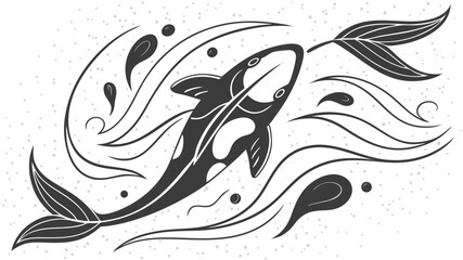 vector illustration of an abstract background