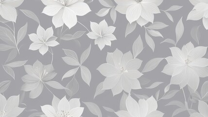 Minimal Seamless Thai Line Art