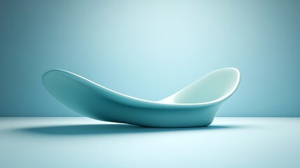 Modern, abstract bathtub design