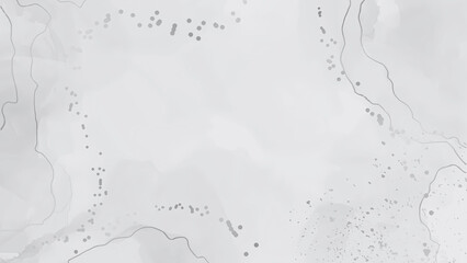 Elegant Grey Abstract Watercolor Background
