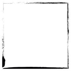 Panoramic grunge background black and white texture - Vector illustration