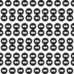 Seamless black and white pattern - minimalist design for fabric, wallpaper and digital backgrounds