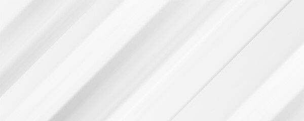 Obraz premium Abstract white background. Minimal geometric white light background