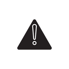 Warning icon vector modern design in trendy style for web site and mobile app on white background